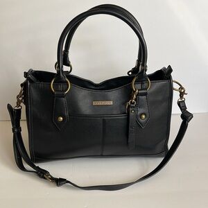 Frye & Co Black Leather Bag